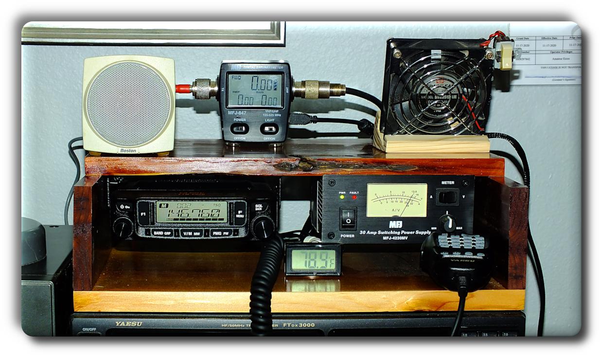 KB7JZI New VHF/UHF station addition - Spring, 2022